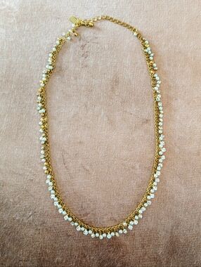 Kate Spade Pearl And Gemstone Necklace